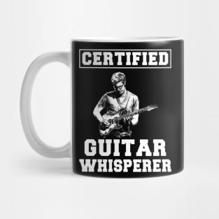 Strumming with Laughter: Certified Guitar Whisperer Tee - Funny Music T-Shirt! Mug